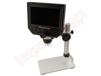 Microscopio digital portátil con pantalla LCD